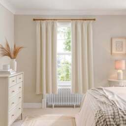 Luna Brushed Pencil Pleat Curtains (Blackout Available) - thumbnail 4