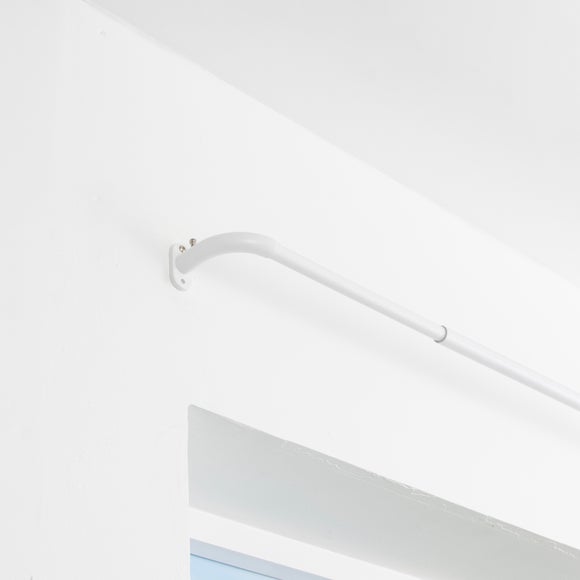 Room Darkening Extendable Metal Eyelet Curtain Pole - image 1