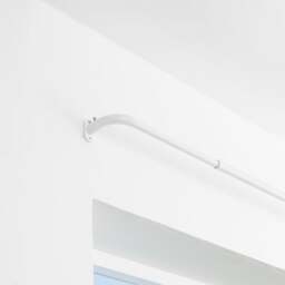 Room Darkening Extendable Metal Eyelet Curtain Pole