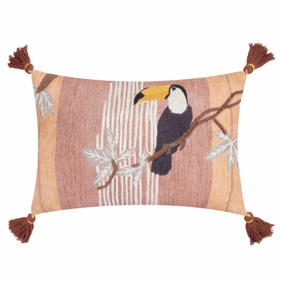Treetop Toucan Rectangular Cushion - image 1