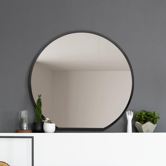 Circulus Round Indoor Outdoor Overmantel Wall Mirror - image 1