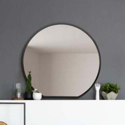 Circulus Round Indoor Outdoor Overmantel Wall Mirror - thumbnail 2