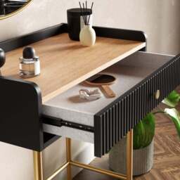 Georgi 1 Drawer Compact Dressing Table - thumbnail 3