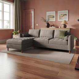 Max Multi Yarn Boucle Corner Storage Sofa Bed - thumbnail 2