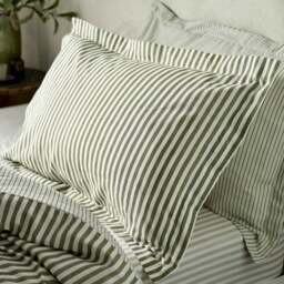 Yard Hebden 100% Cotton Oxford Pillowcase Pair