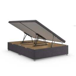 Luxury Side Ottoman Bed Frame, Tweed - thumbnail 6