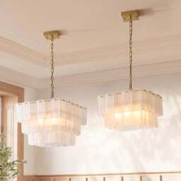 Everly 6 Light 3 Tier Adjustable Pendant Light - thumbnail 6