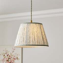 Fern Pleated Lamp Shade - thumbnail 1