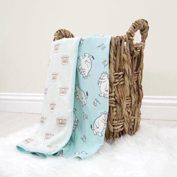 Gruffalo My First 100% Cotton Reversible Jersey Blanket - image 1
