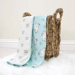 Gruffalo My First 100% Cotton Reversible Jersey Blanket