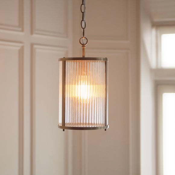 Vogue Hadley Ribbed Adjustable Pendant Light - image 1