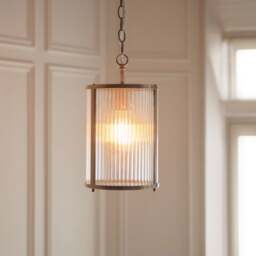 Vogue Hadley Ribbed Adjustable Pendant Light