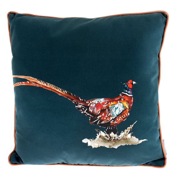 Meg Hawkins Pheasant Cushion - image 1