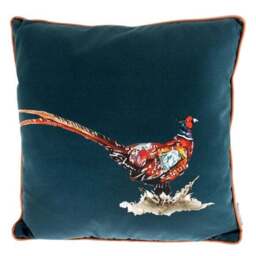 Meg Hawkins Pheasant Cushion - thumbnail 3