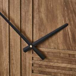 Bryant Round Wooden Wall Clock - thumbnail 2