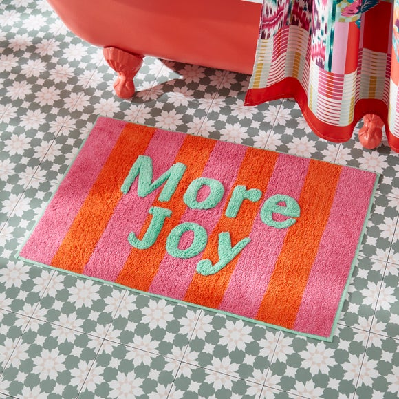 Sophie Robinson More Joy Cotton Bath Mat - image 1