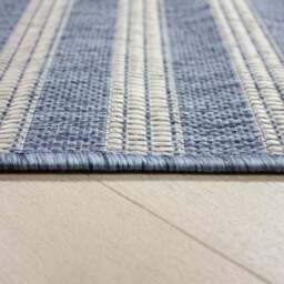 Striped Indoor Outdoor Rug - thumbnail 4