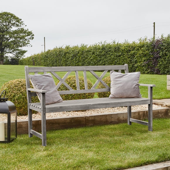 Cambridge 3 Seater Acacia Wood Bench