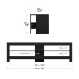 AVF Calibre Wide TV Stand for TVs up to 65” - thumbnail 5
