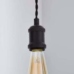 Charlie Industrial Adjustable Pendant Flex Ceiling Light Cable - thumbnail 2