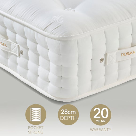 Dorma Natural 7000 Pocket Sprung Alpaca Mattress - image 1