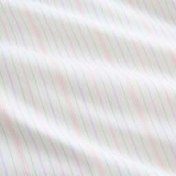 Stripe Frill Seersucker Cotton Duvet Cover and Pillowcase Set - thumbnail 5