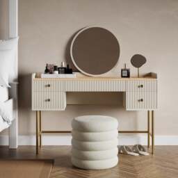 Georgi 5 Drawer Dressing Table - thumbnail 1