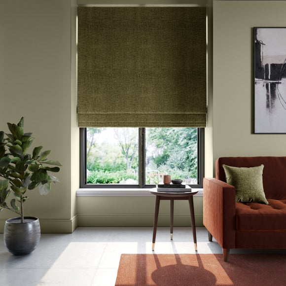 Textured Chenille Made To Measure Roman Blind - image 1