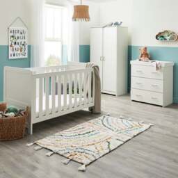Babymore Caro 3 Piece Nursery Furniture Set - thumbnail 1