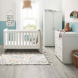 Babymore Caro 3 Piece Nursery Furniture Set - thumbnail 2