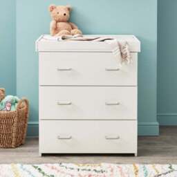 Babymore Caro 3 Piece Nursery Furniture Set - thumbnail 5