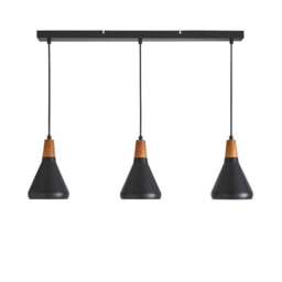 Elements Wolston 3 Light Diner Ceiling Light - thumbnail 5