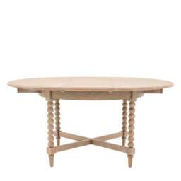 Cedar and Sage Boden 4-6 Seater Round Extendable Dining Table - thumbnail 6