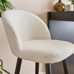 Astrid Bar Stool, Boucle - thumbnail 3