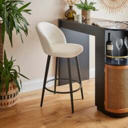 Astrid Bar Stool, Boucle - thumbnail 1