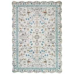 Concept Looms Liberty Antique Scalloped Washable Rug - thumbnail 5
