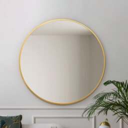 Fenestra Round Wall Mirror - thumbnail 1