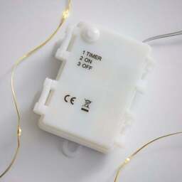 Micro 200 LED Gold Indoor String Lights - thumbnail 3