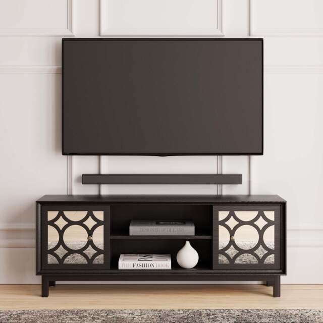 Delphi Black TV Unit Black
