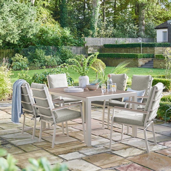 Easton 6 Seater Outdoor Dining Set - image 1