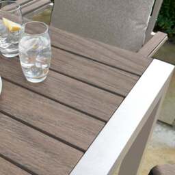 Easton 6 Seater Outdoor Dining Set - thumbnail 5