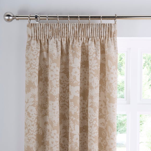 Sofia Floral Pencil Pleat Curtains - image 1