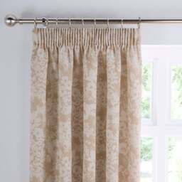 Sofia Floral Pencil Pleat Curtains - thumbnail 1