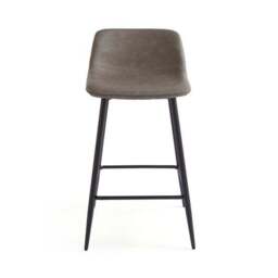 Jayden Counter Height Bar Stool, Faux Leather - thumbnail 5
