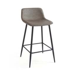Jayden Counter Height Bar Stool, Faux Leather - thumbnail 6