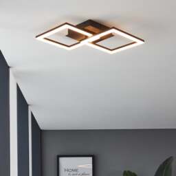 EGLO Paranday-Z Diamonds Medium Flush Ceiling Light - thumbnail 1