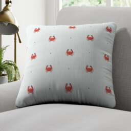 Rockpool Crab Made to Order Cushion Cover - thumbnail 1