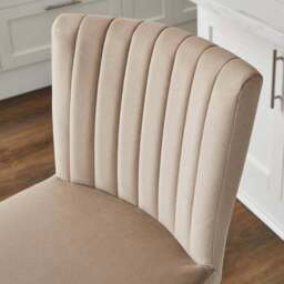 Taylor Counter Height Stool, Velvet - thumbnail 4