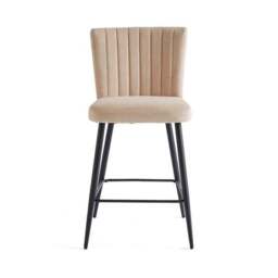 Taylor Counter Height Stool, Velvet - thumbnail 6
