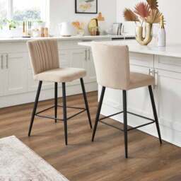 Taylor Counter Height Stool, Velvet - thumbnail 2